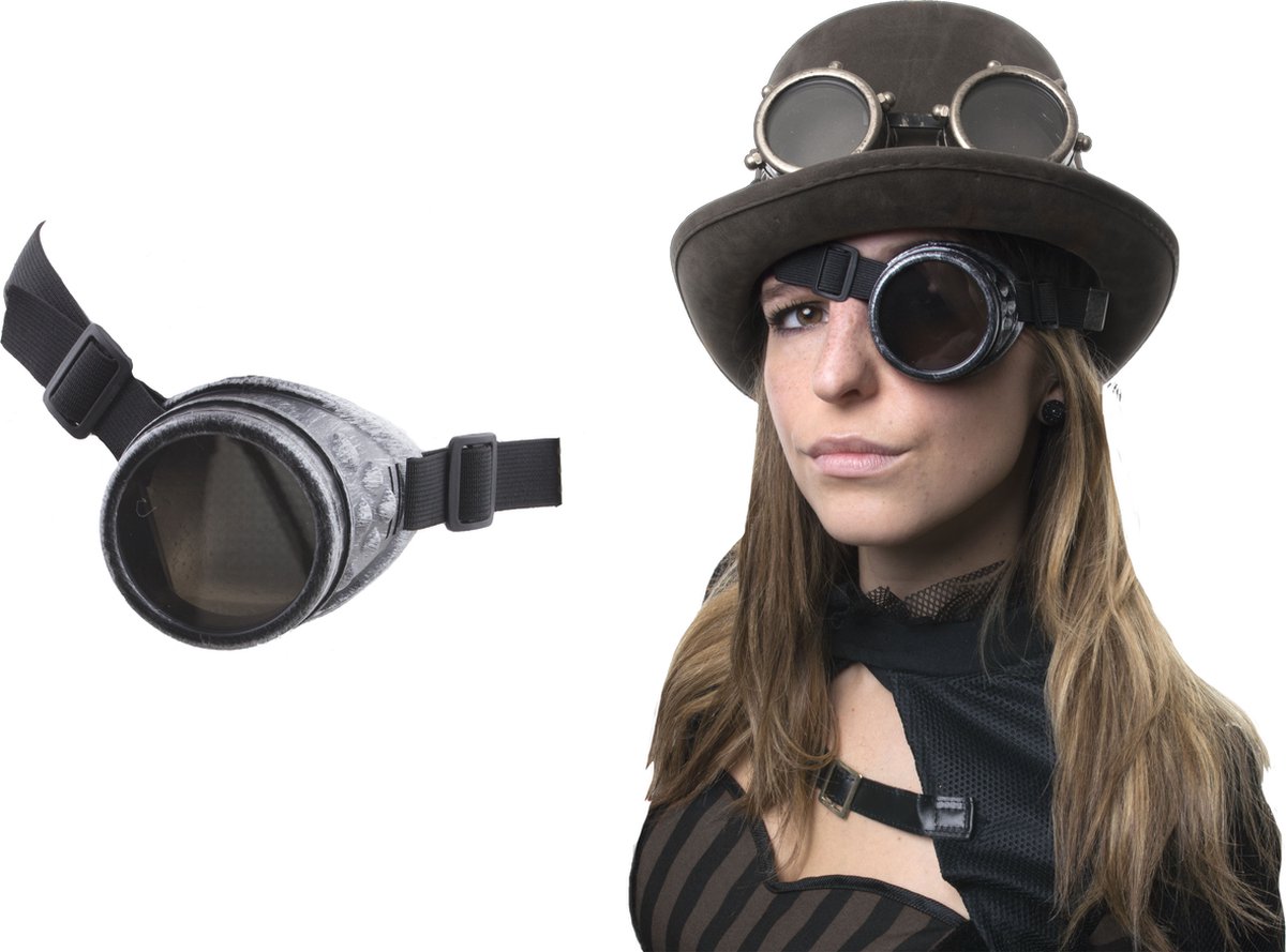 Steampunk Kostuum | Steampunk Monocle Eenoog | Carnavalskleding | Verkleedkleding